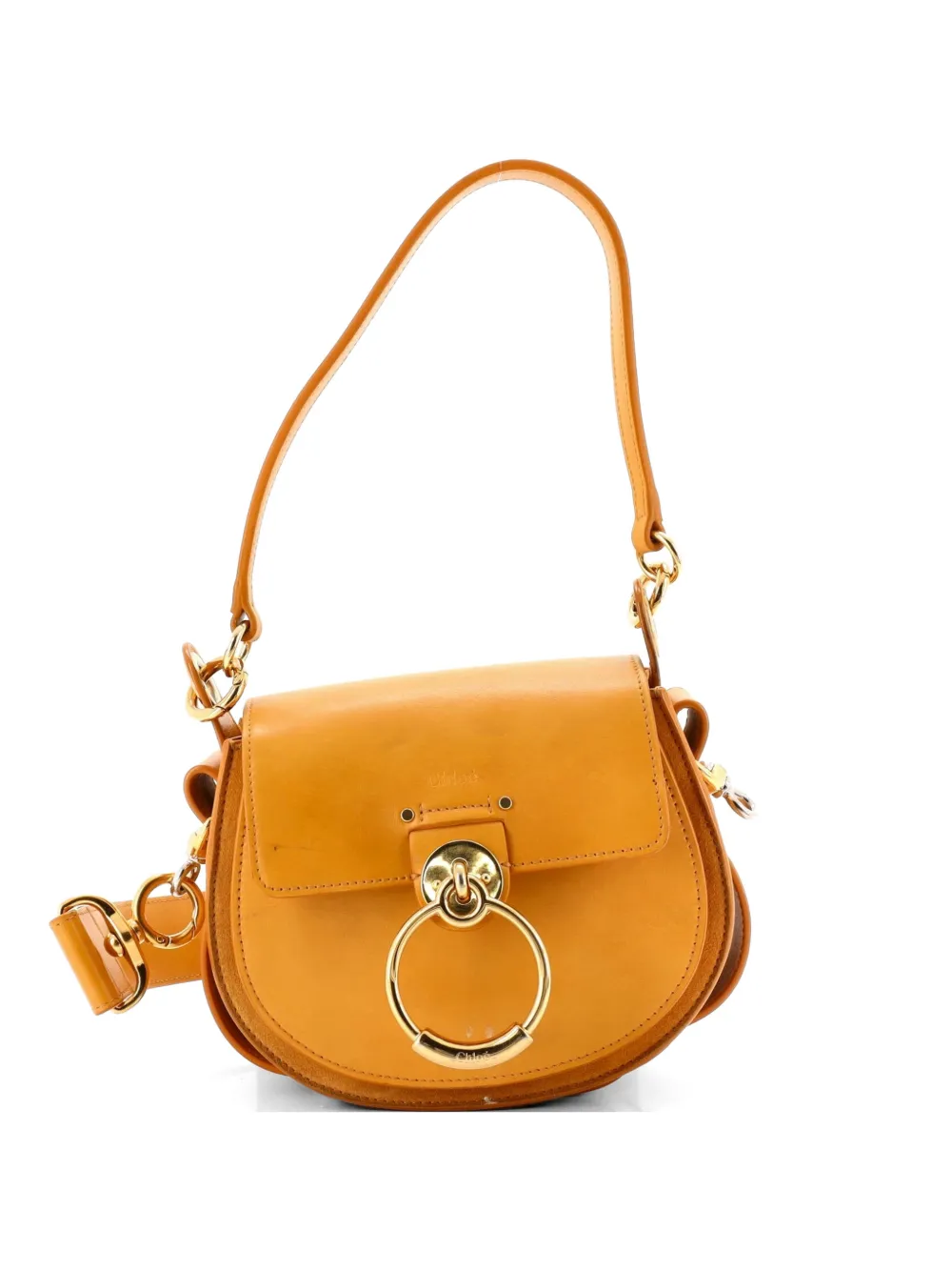 Chloé Pre-Owned Tess Bag Leather Small shoulder bag - Giallo
