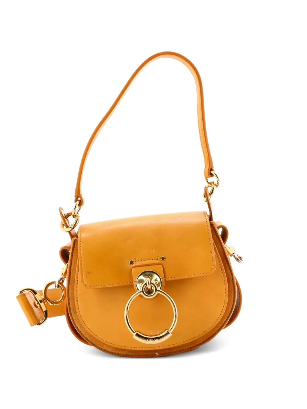 Chloé Pre-Owned Tess Bag Leather Small shoulder bag - Giallo