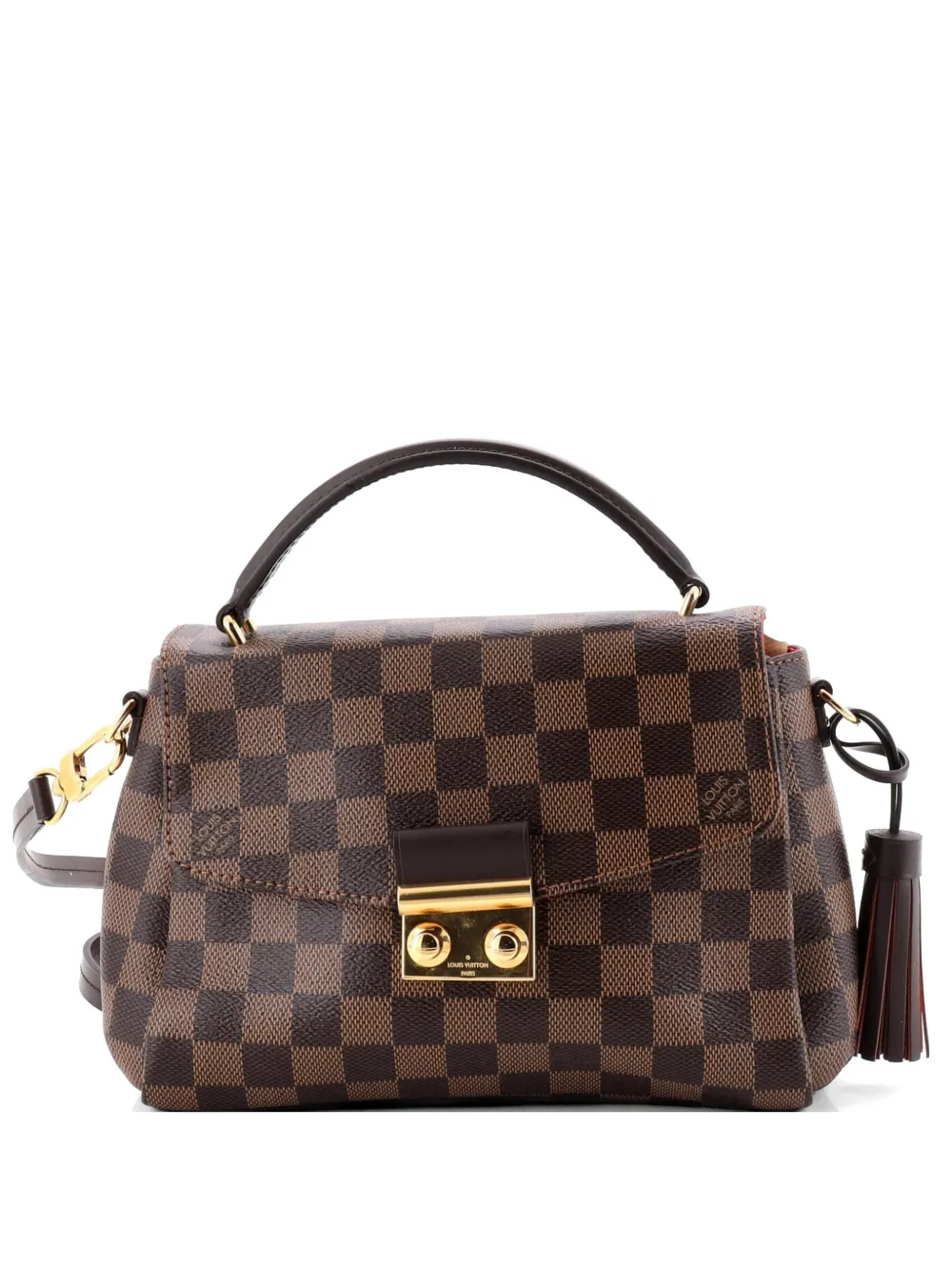 Louis Vuitton Pre-Owned Croisette Handbag Damier crossbody bag - Marrone