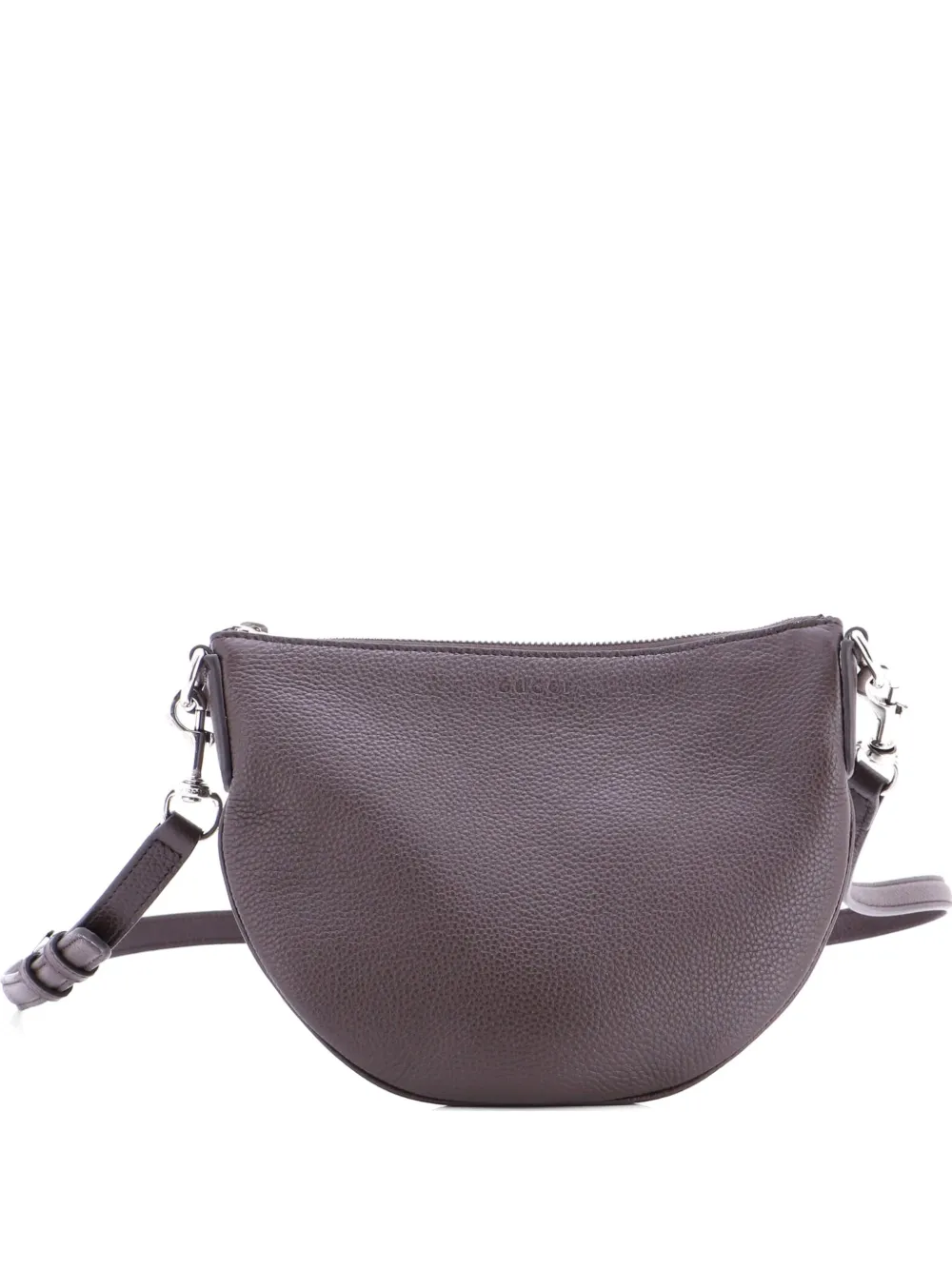 Gucci Pre-Owned B Leather Small crossbody bag - Marrone