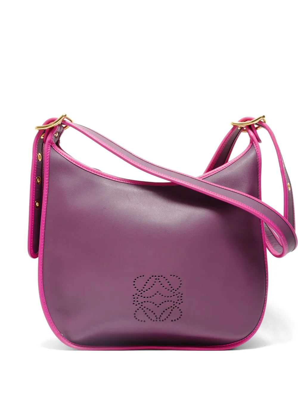 Loewe Pre-Owned 2000-2010 Anagram shoulder bag - Violett