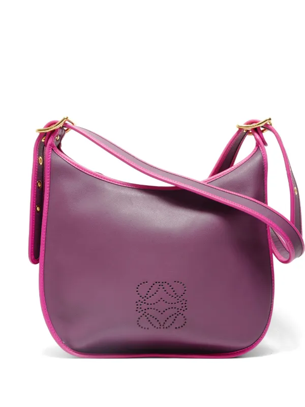 Loewe Pre-Owned 2000-2010s アナグラム ショルダーバッグ | パープル 