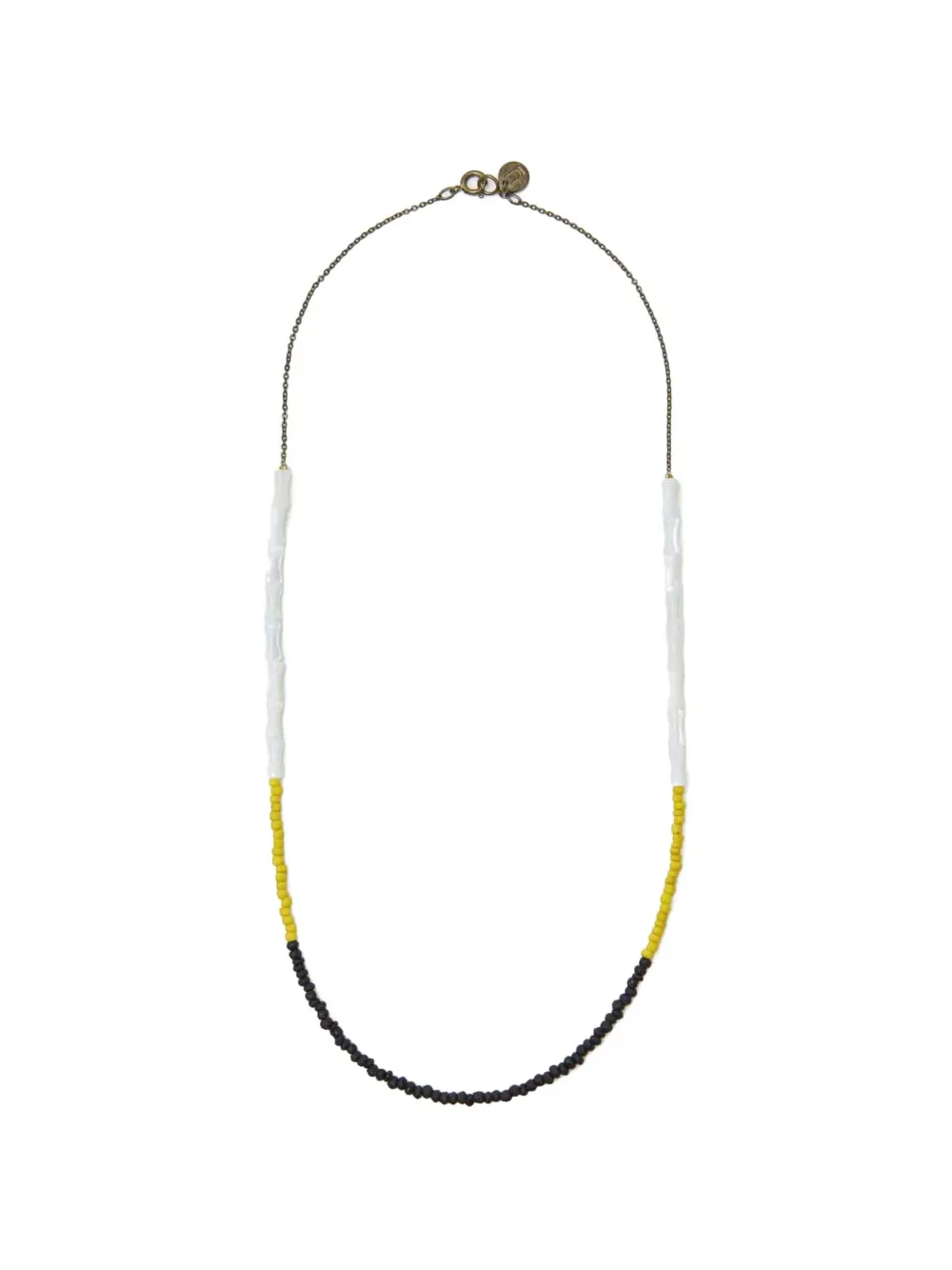 Undercover beaded necklace - Nero