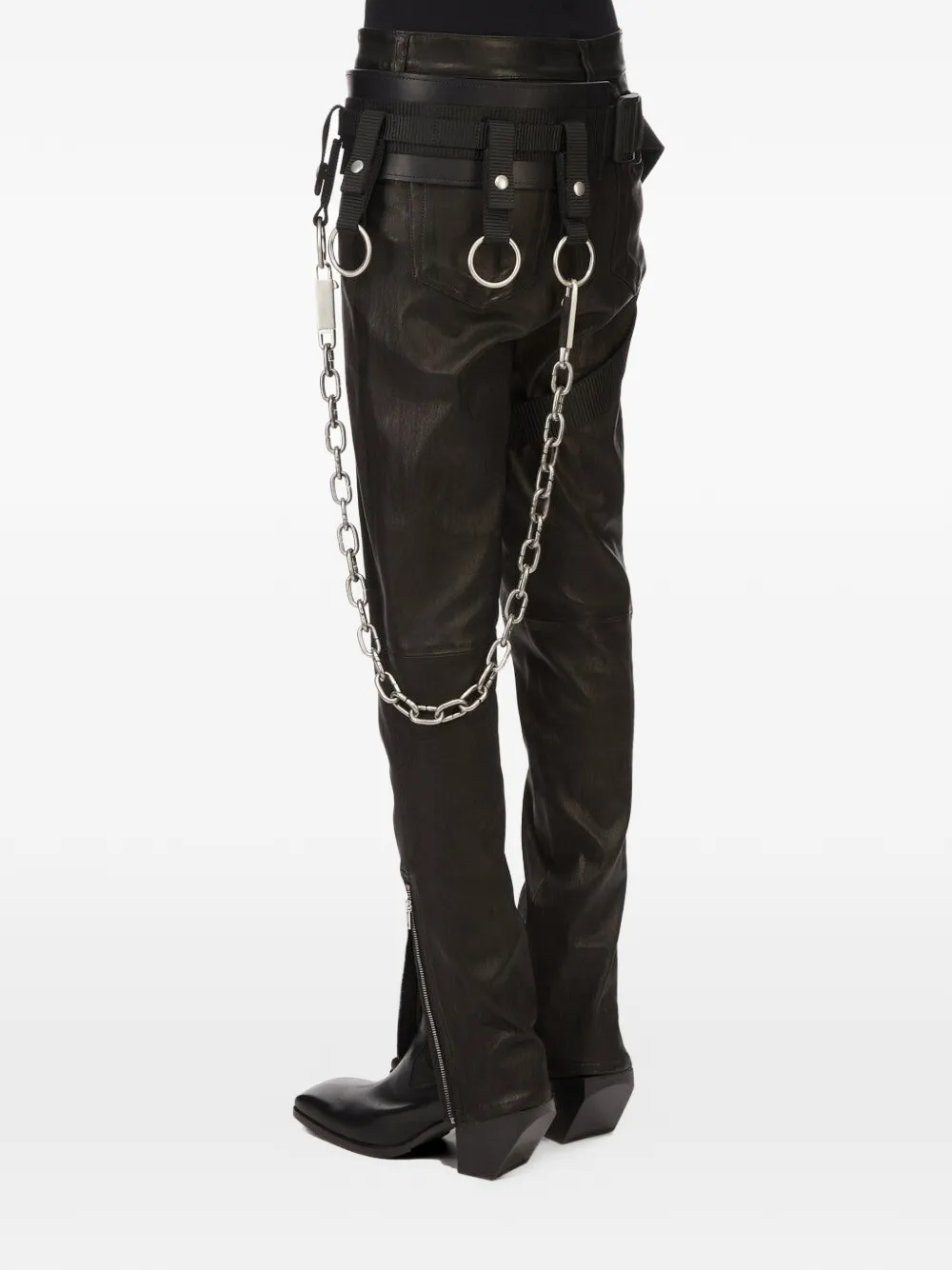 Rick Owens Gespriem met ketting-detail Bruin