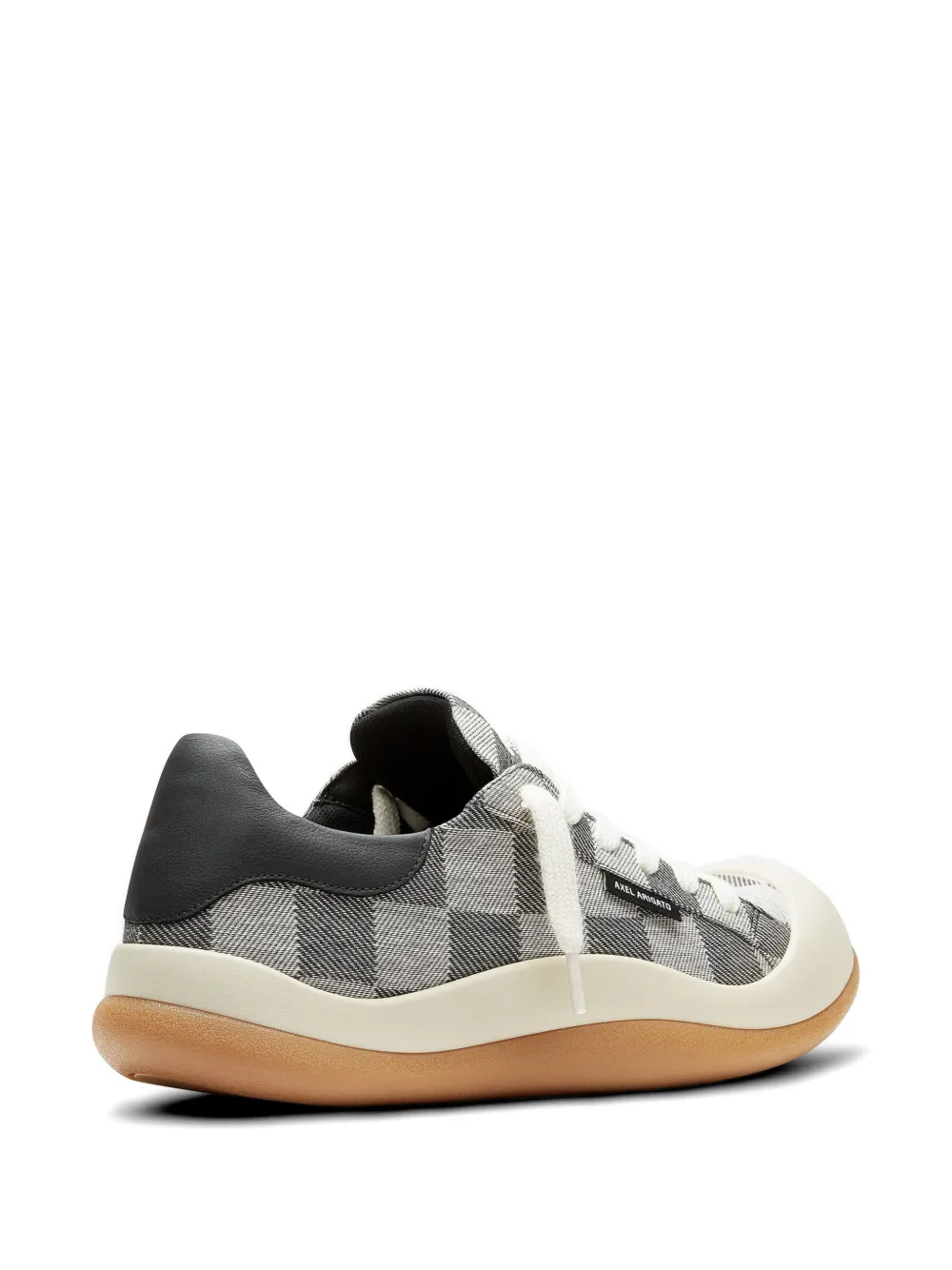 Axel Arigato Squish checkered sneakers Grijs