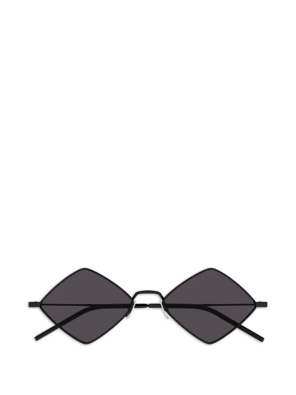 Saint Laurent geometric-frame sunglasses - Schwarz