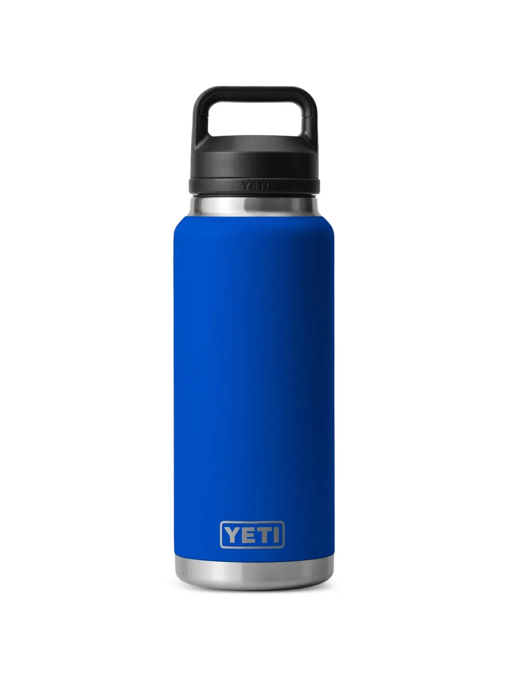 Yeti 램블러 로고 프린트 텀블러 1l In Blue