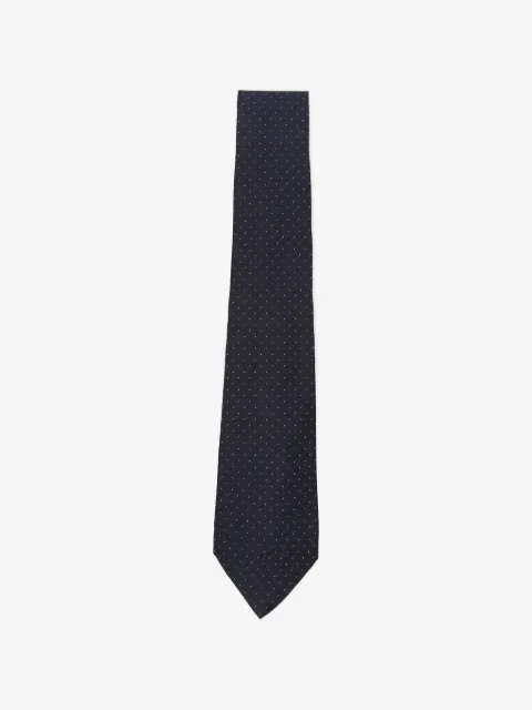 Kiton corbata con estampado de lunares