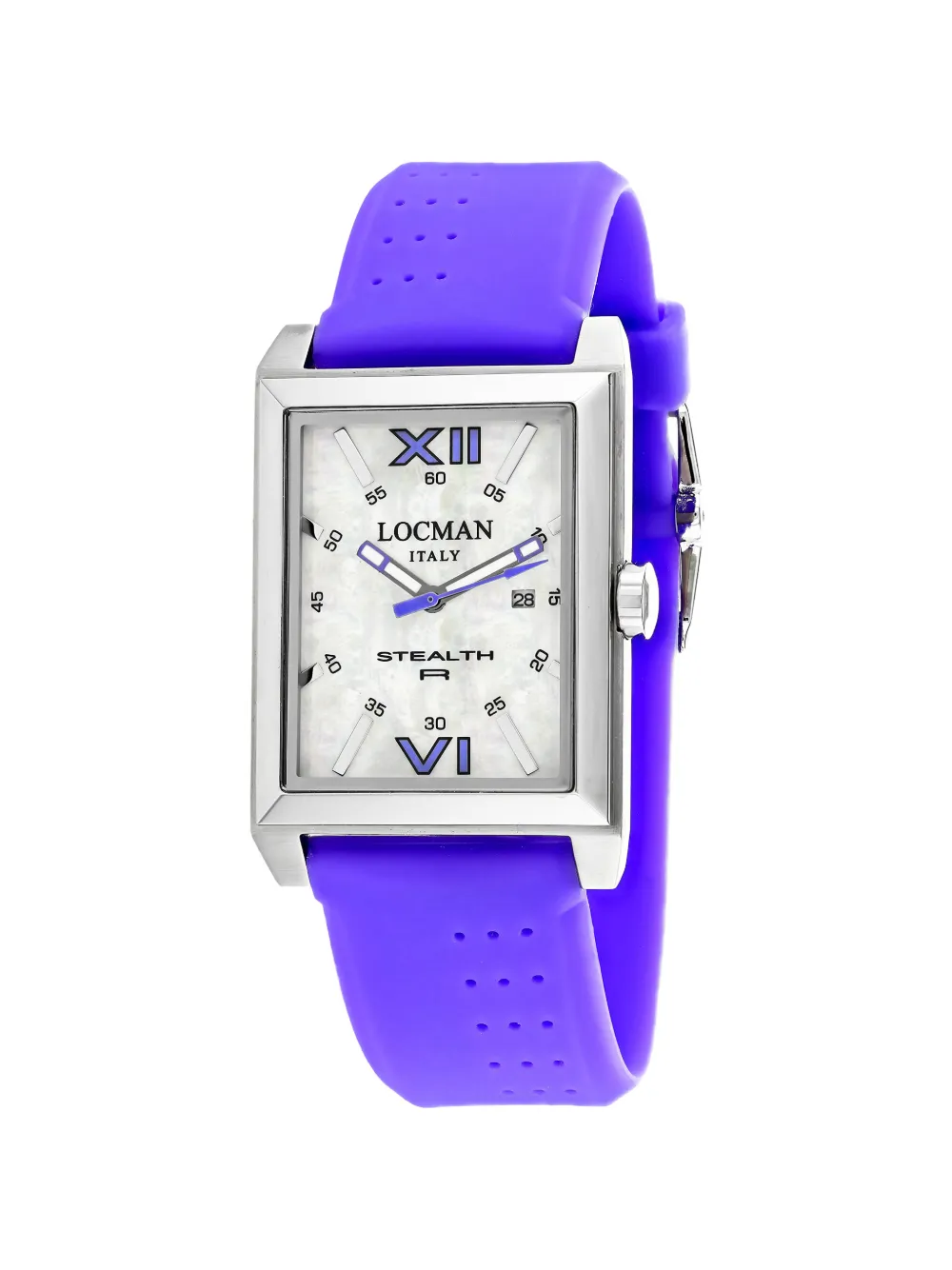 Locman Italy Stealth R 44mm watch - Bianco
