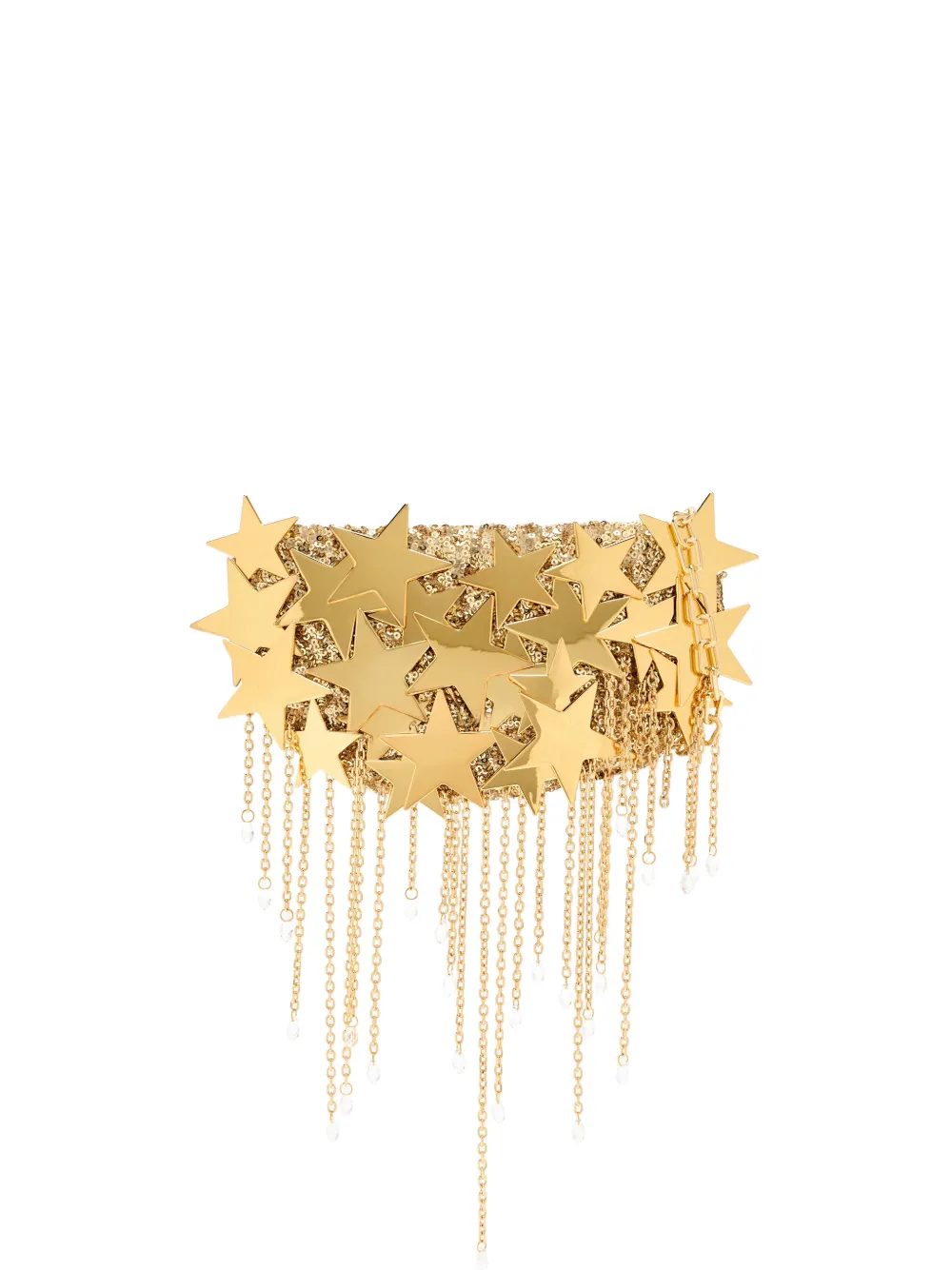 JW Pei Anika star-embellished shoulder bag - Oro