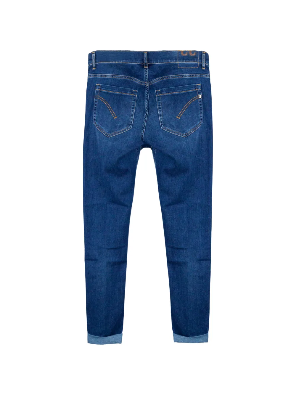  Dondup Vaqueros Slim Con Acabado Desgastado - Azul 