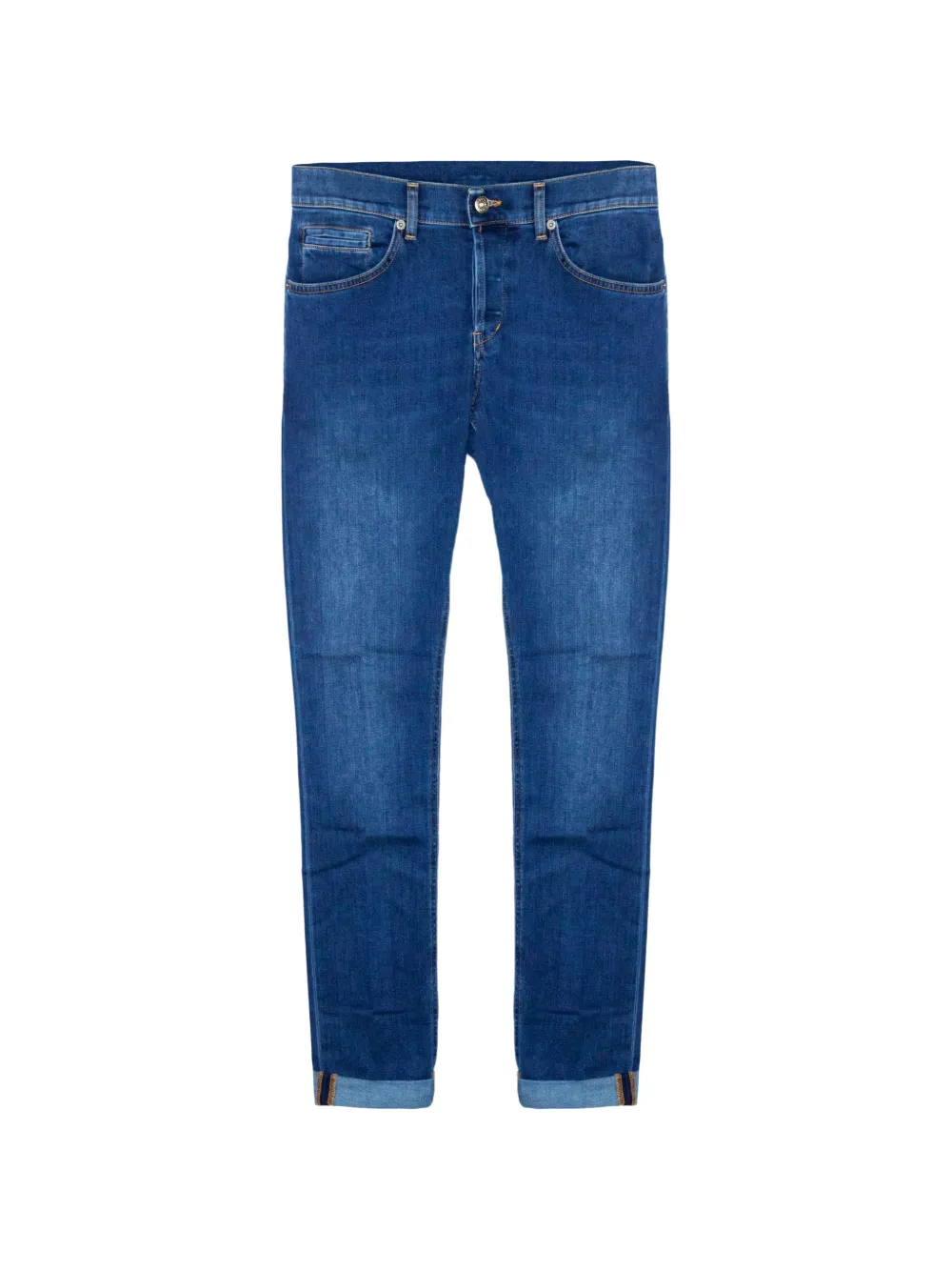 DONDUP faded-finish slim-fit jeans - Blu