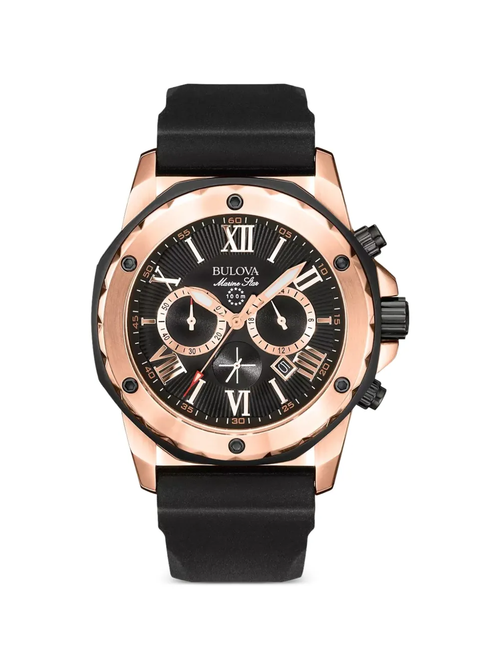 Bulova Marine Star 44mm watch - Nero