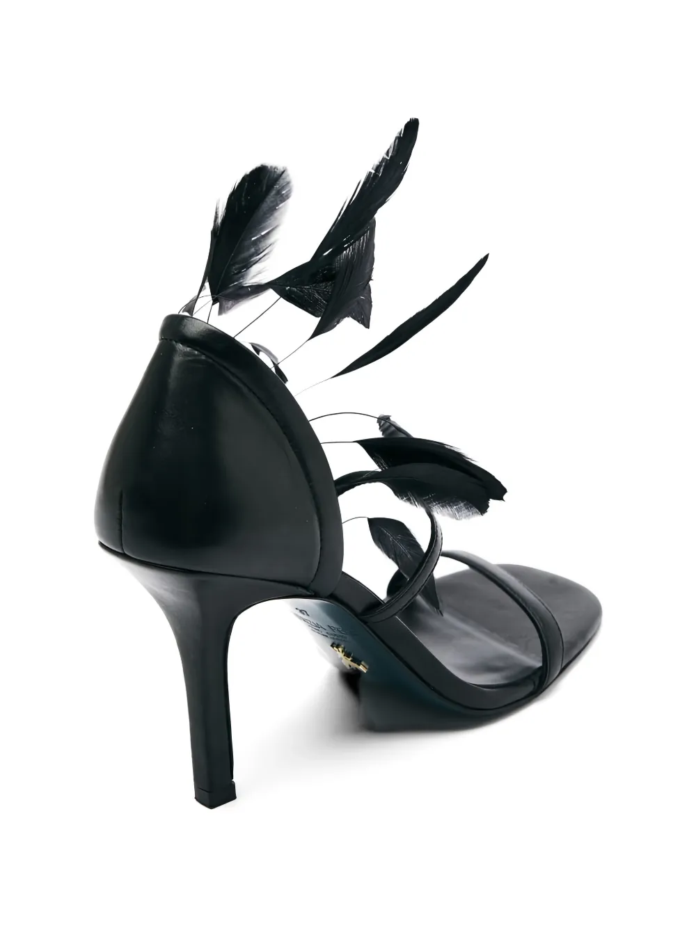 Patrizia Pepe Essential Fly sandals Zwart