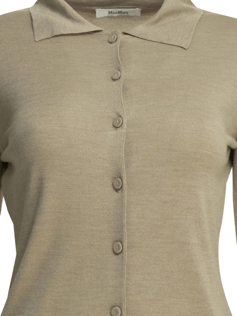 Max Mara Button-up vest Beige