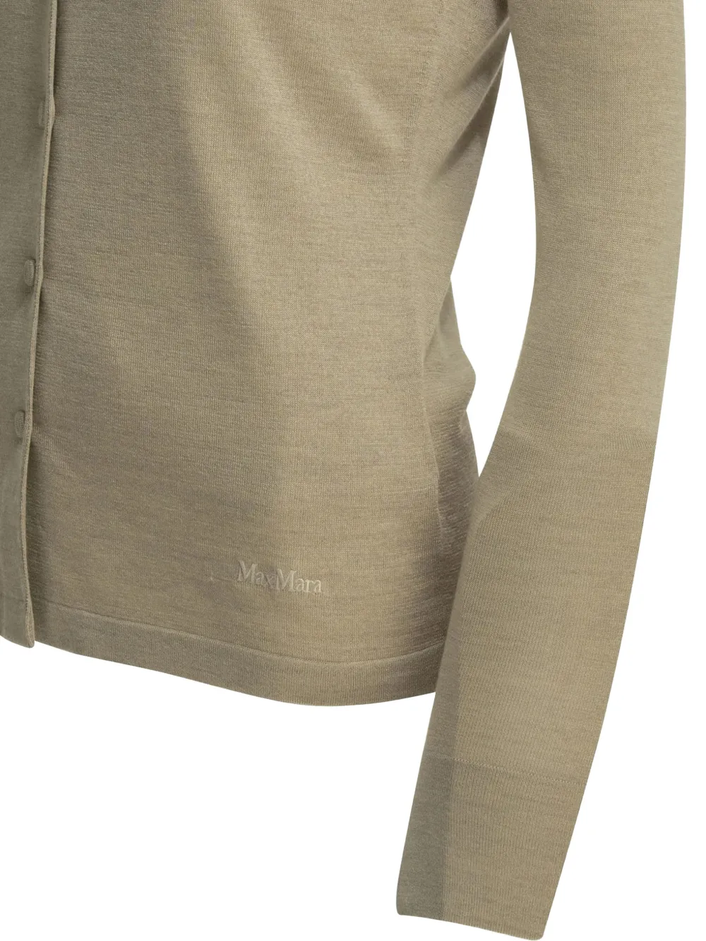 Max Mara Button-up vest Beige