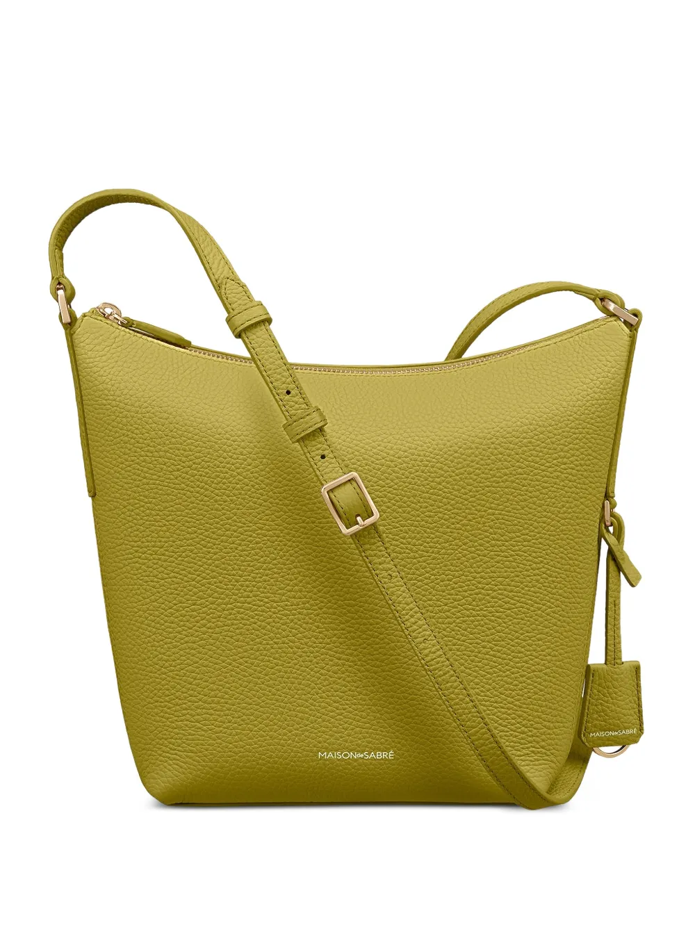 MAISON de SABRÉ trapezoid shoulder bag - Verde