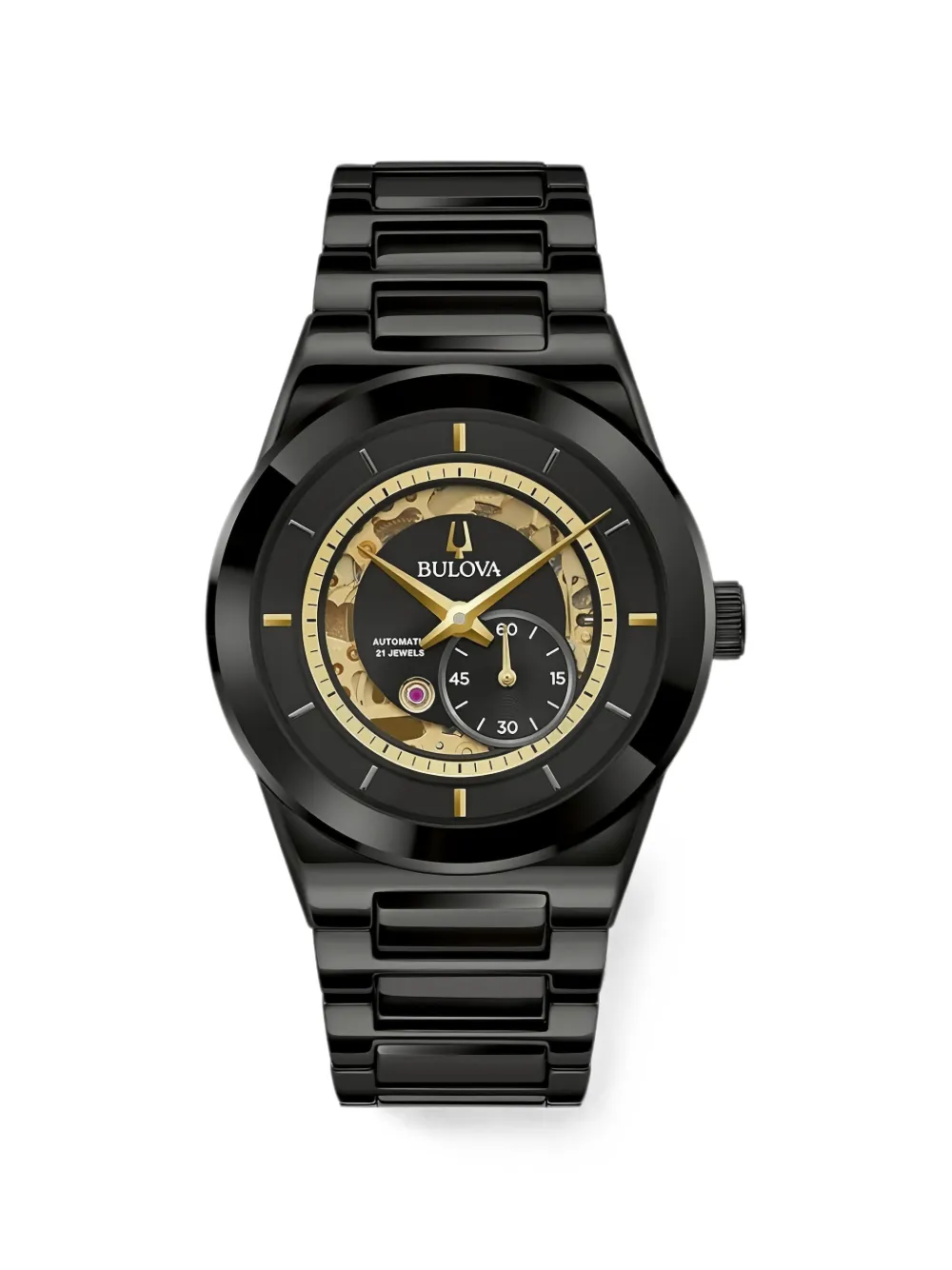 Bulova Millennia 41mm watch - Nero
