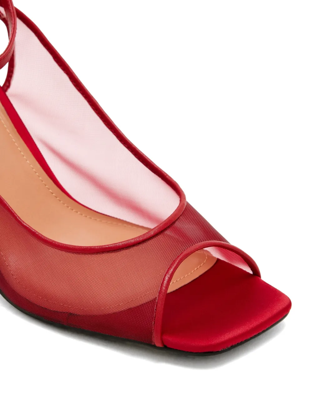 JW Pei 90mm Serenity heeled sandals Wit