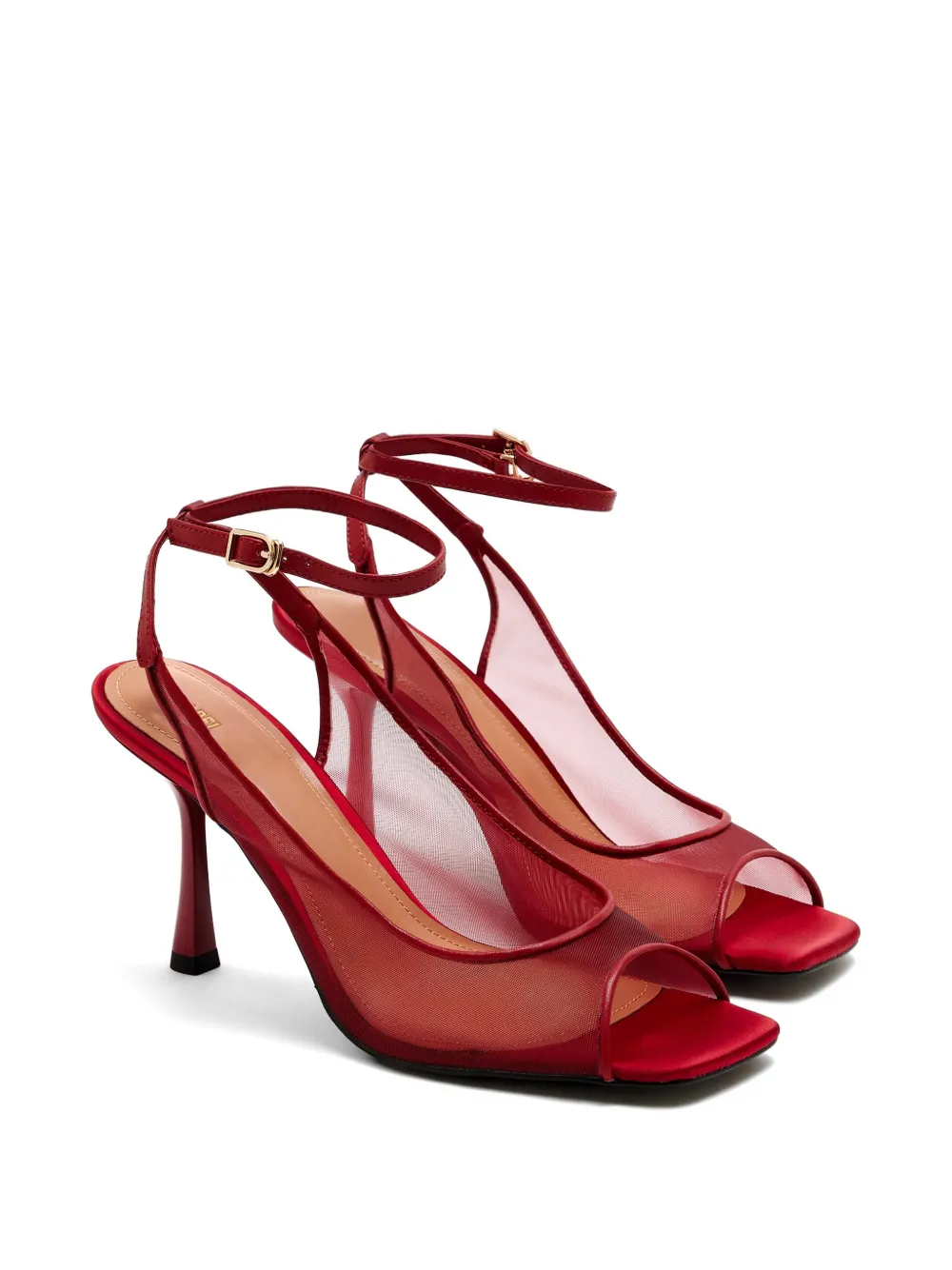 JW Pei 90mm Serenity heeled sandals Wit