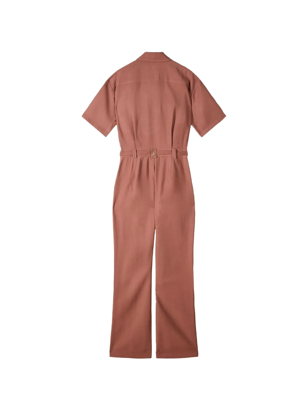 Patrizia Pepe Jumpsuit met ceintuur Bruin