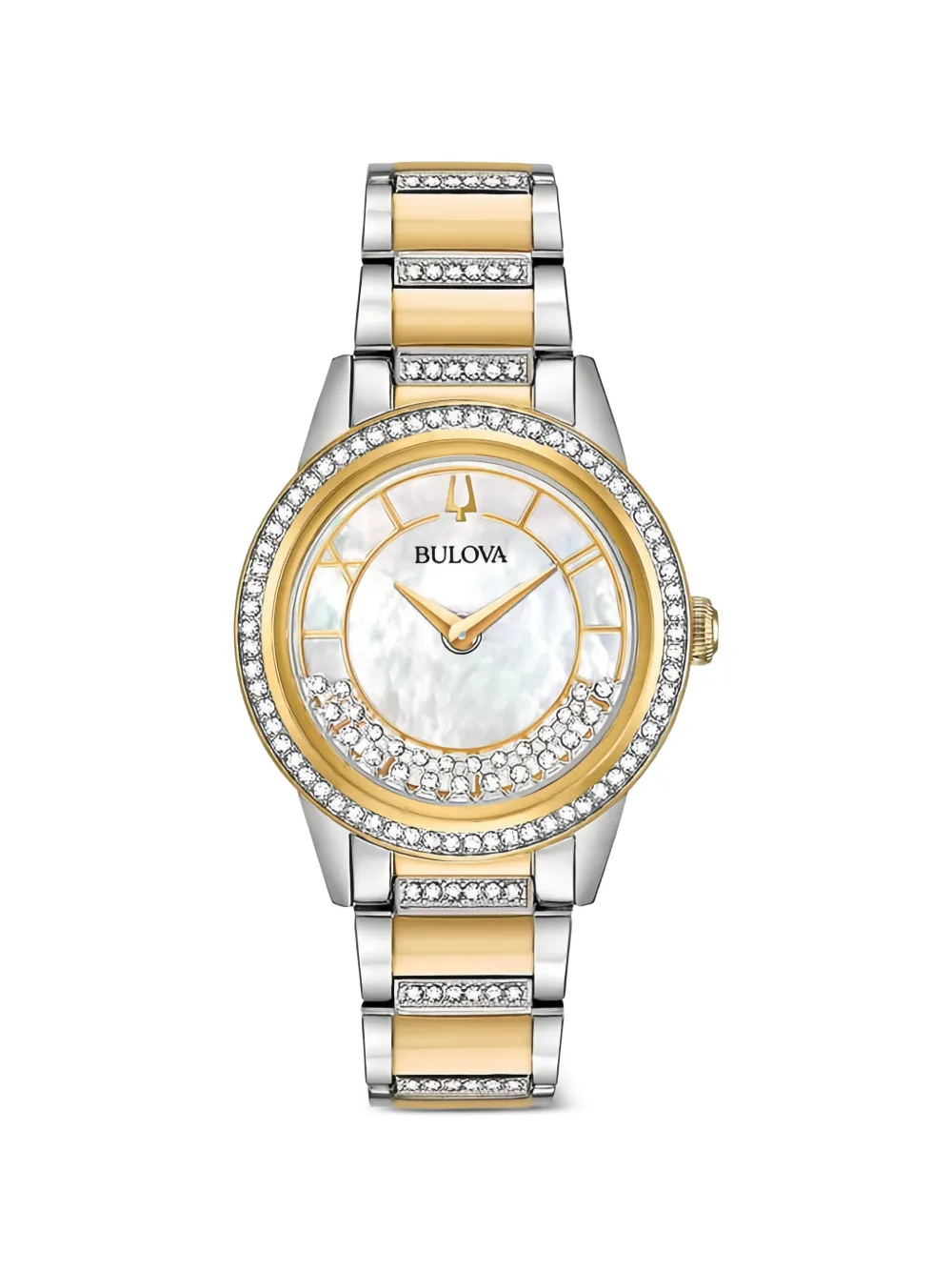 Bulova Crystal TurnStyle 32.5mm watch - Bianco