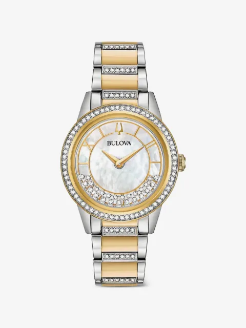 Bulova Crystal TurnStyle 32,5 mm horloge