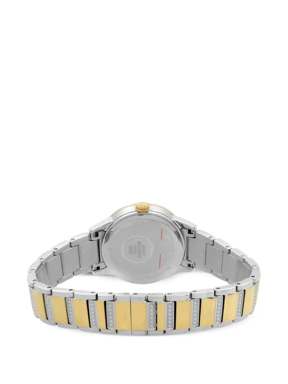  Bulova Reloj Crystal Turnstyle De 32.5mm - Blanco 