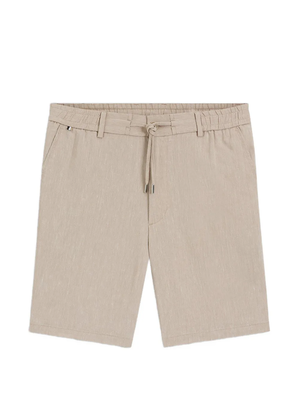 BOSS 드로스트링 밴딩 웨이스트 쇼츠 | 뉴트럴 | Image 1