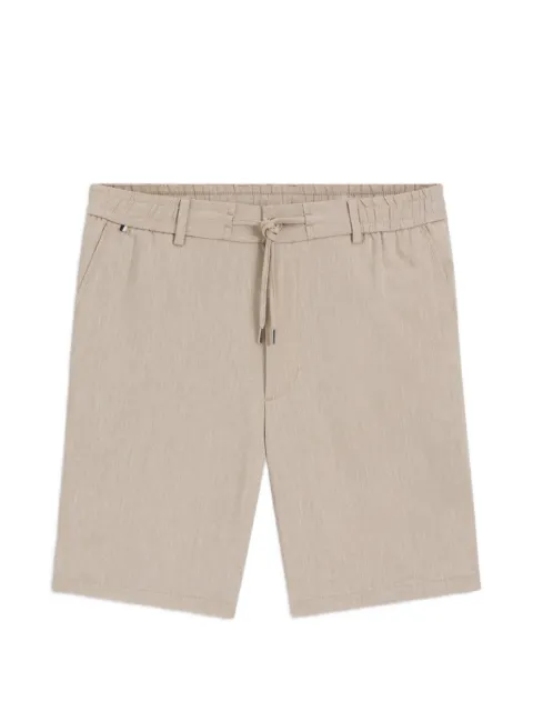 BOSS linen-blend shorts in a modern fit