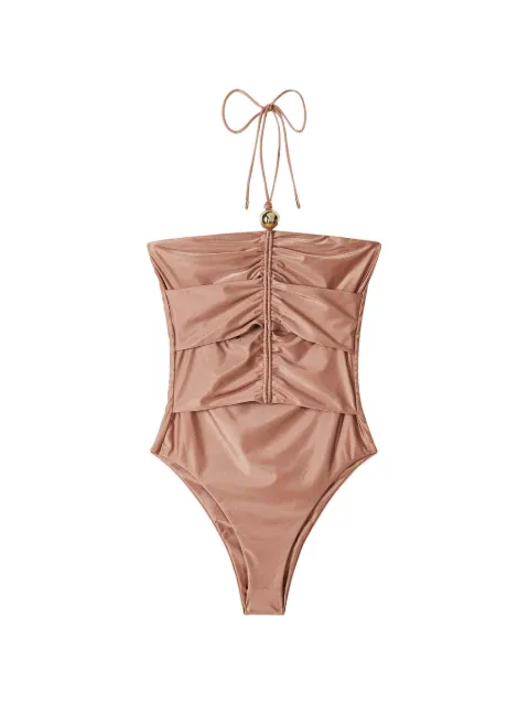 Patrizia Pepe ruched swimsuit