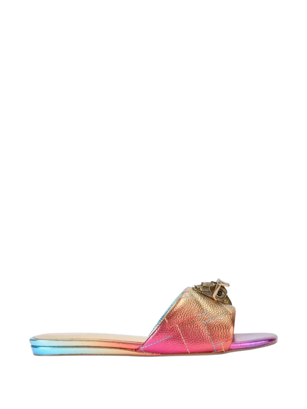 Kurt Geiger Kensington quilted-effect sandals - Rosa