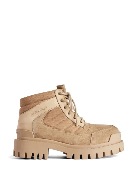 Balenciaga Strike combat boots