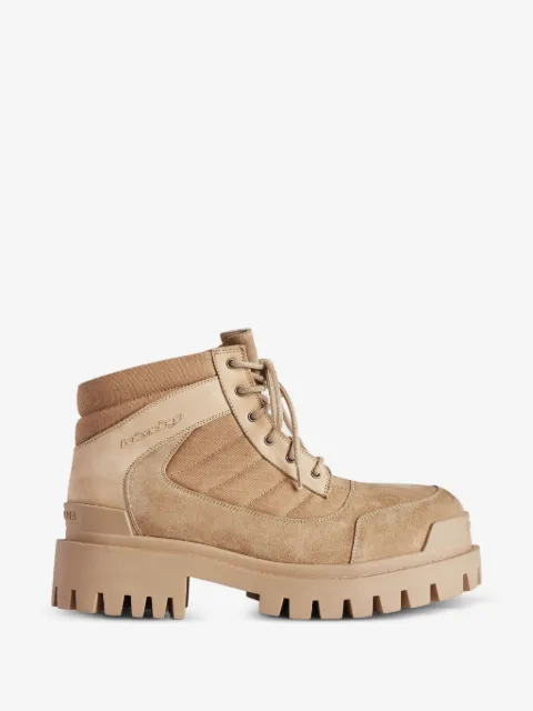 Balenciaga Strike combat boots