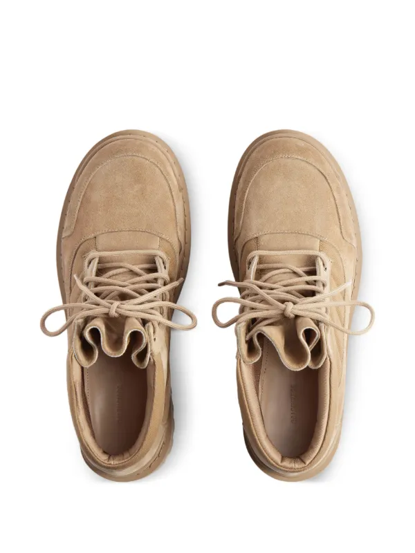 Balenciaga Strike Combat Boots | Neutrals | FARFETCH IN