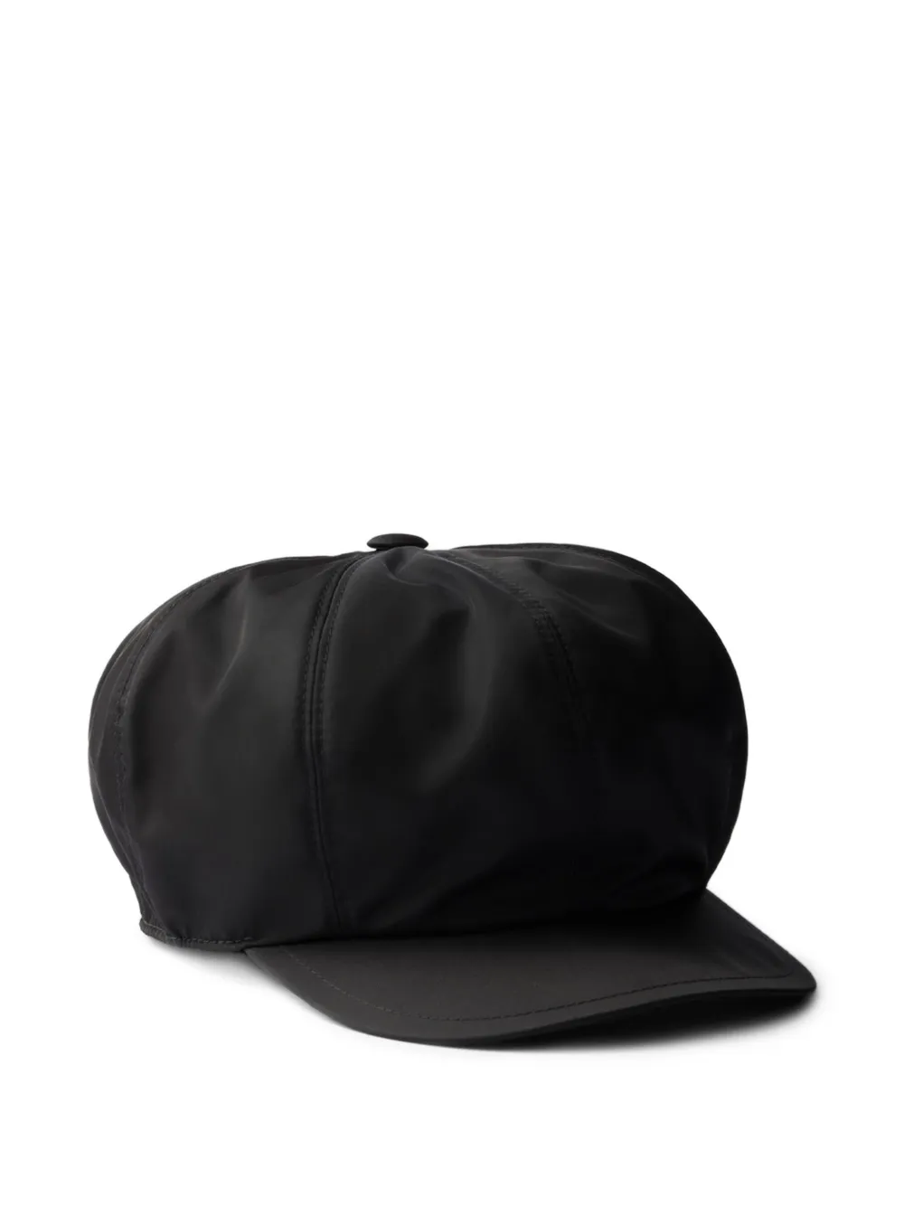 Prada Re-Nylon newsboy cap - Schwarz
