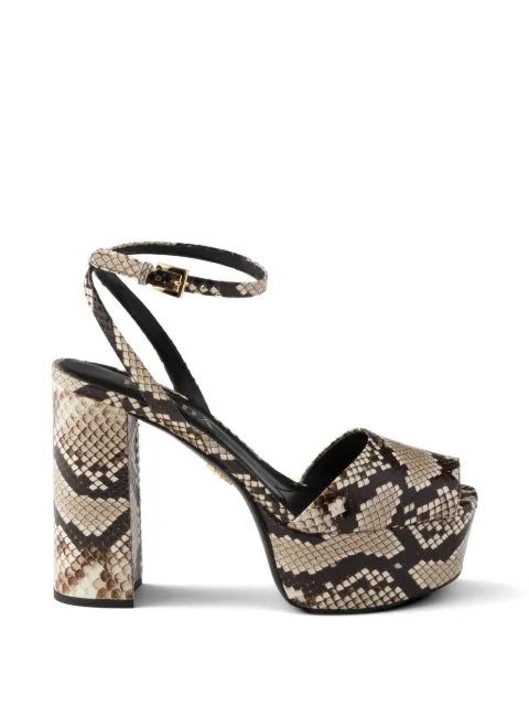 Prada sandalias Ayers con plataforma