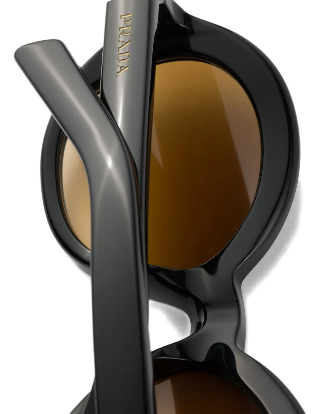 Prada Eyewear Collection zonnebril Zwart