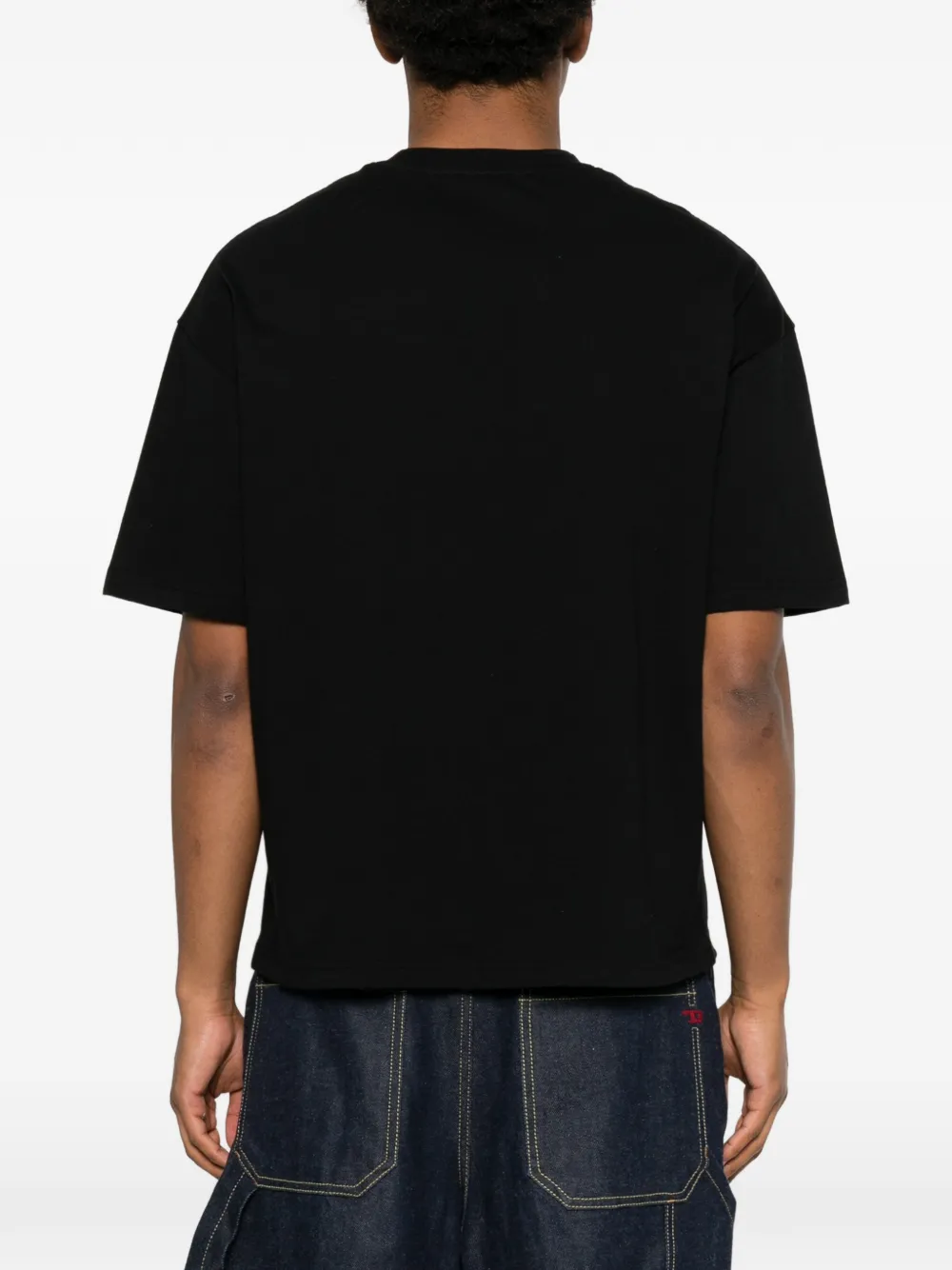 BLUE SKY INN T-shirt met palm-logo Zwart