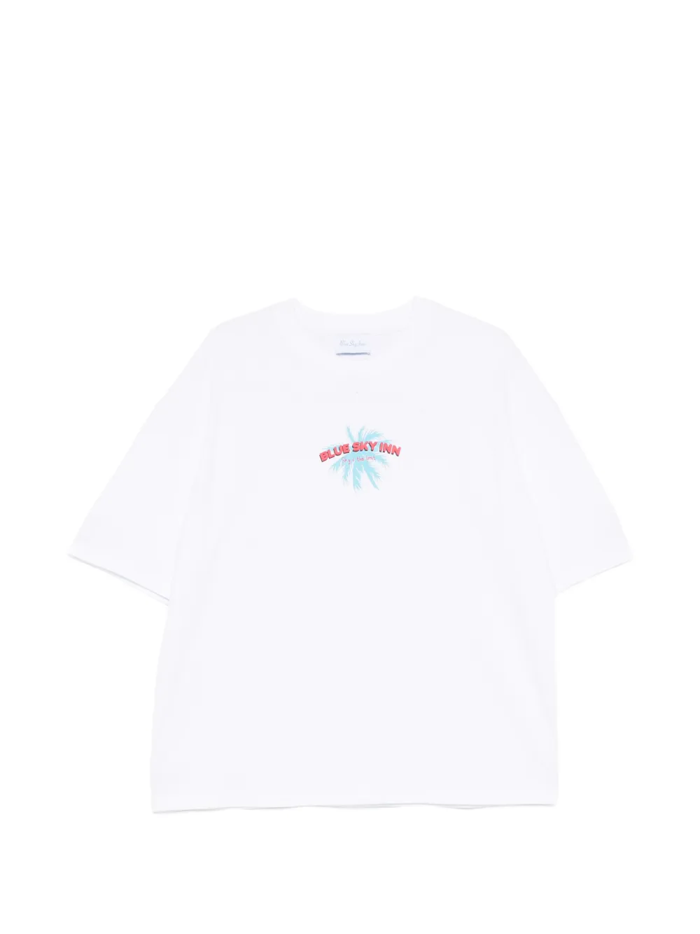 BLUE SKY INN graphic-print T-shirt - Bianco