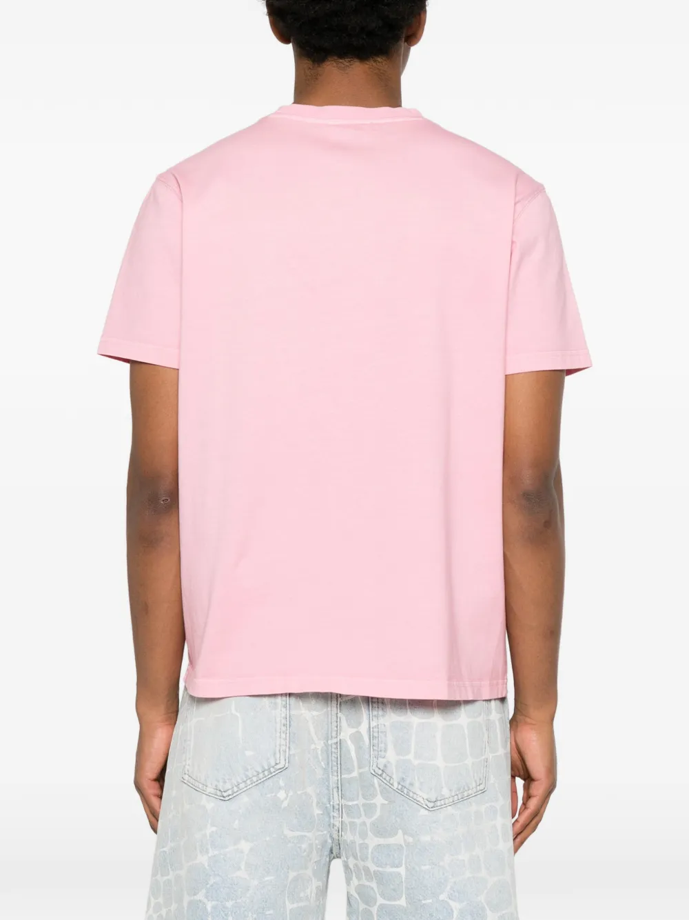 BLUE SKY INN T-shirt met palm-logo Roze