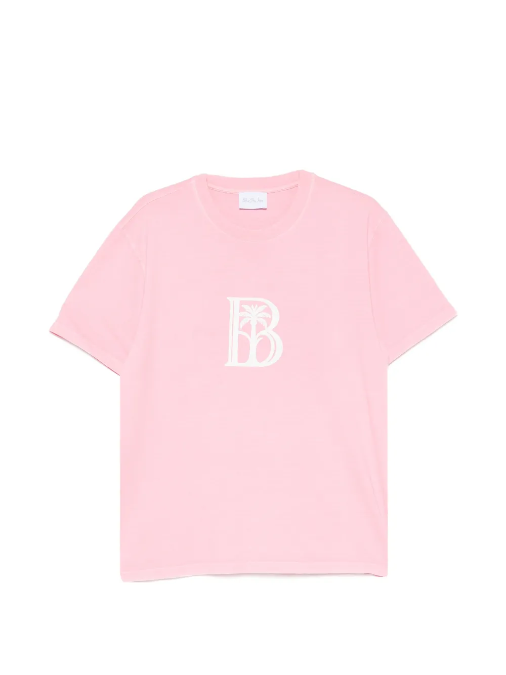 BLUE SKY INN palm-logo T-shirt - Rosa