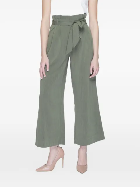 ONLY Onlmarsa paperbag-waist belted trousers