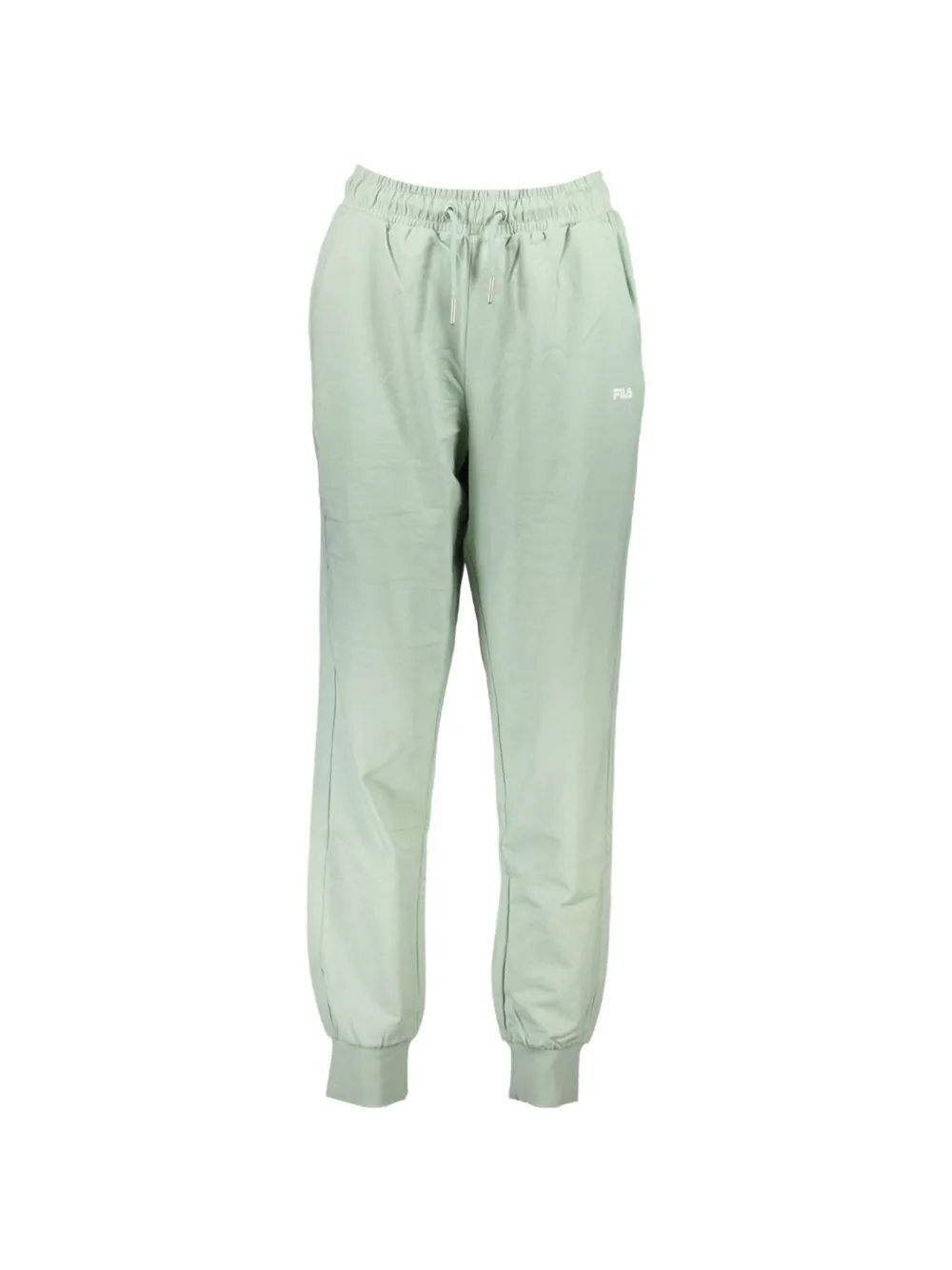 Fila drawstring cotton track pants - Verde