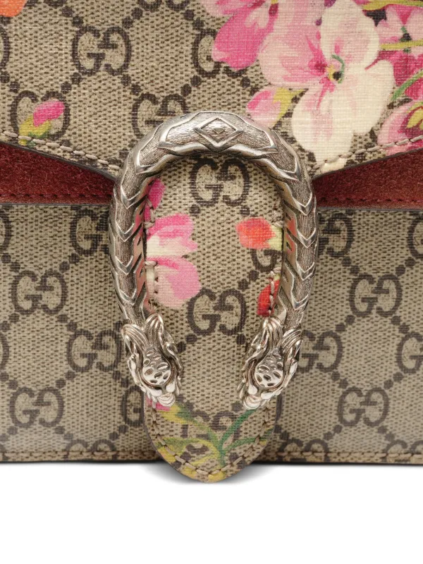 Gucci Pre-Owned 2016 ディオニュソス GG ブルームス ショルダーバッグ 