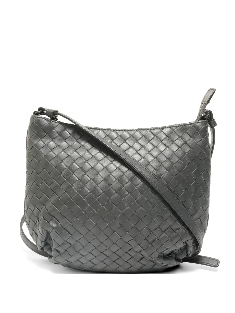 Bottega Veneta Pre-Owned 2000-2010 Intrecciato shoulder bag - Grigio