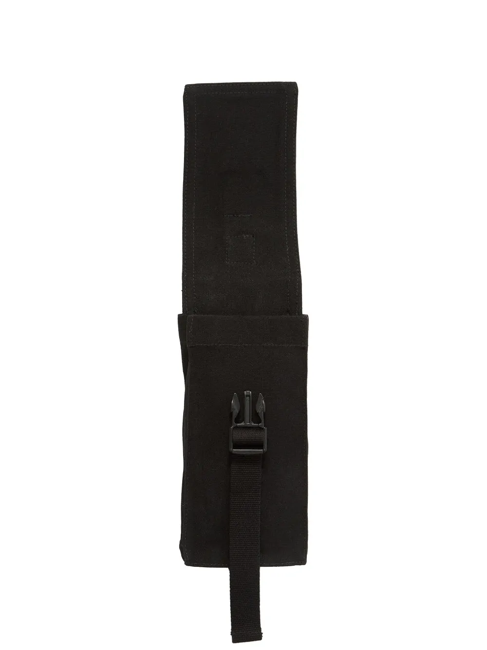Rick Owens buckle-fastening can pocket - Nero