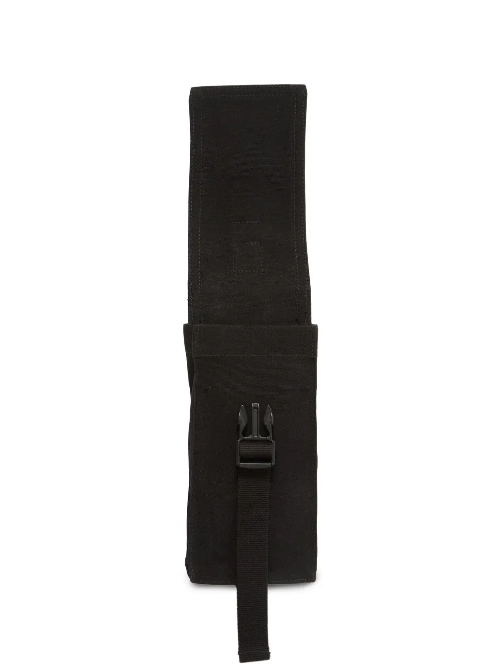 Rick Owens buckle-fastening can pocket - Nero