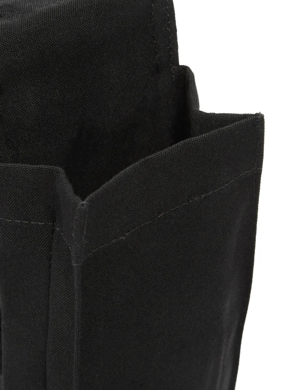 Rick Owens Canvas vak met gespsluiting Zwart