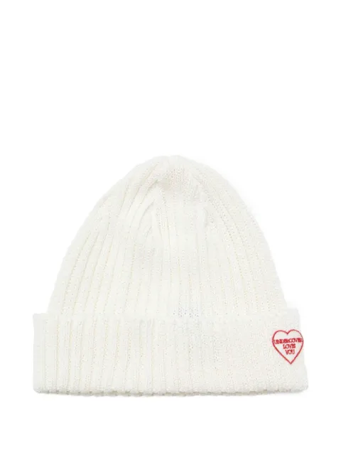 Undercover x Kijima Takayuki logo-patch beanie